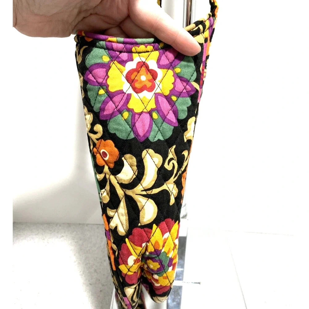 Vera Bradley Suzani 2011 Tote Bag Shoulderbag Purse Medium Floral Quilted Cotton